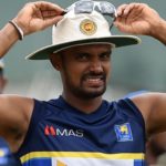 Danushka Gunathilaka Sri Lanka grimace