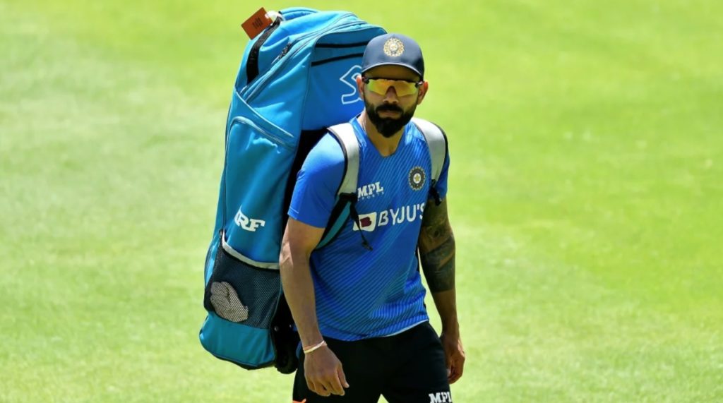 Virat Kohli Newlands nets 9 Jan 2022