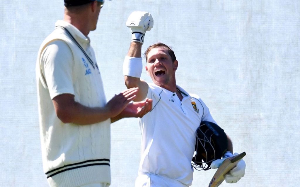 Sarel Erwee century Proteas NZ 25 Feb 2022