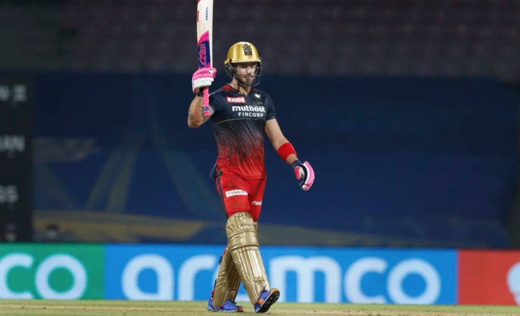 Faf du Plessis 50 RCB 27 Mar 22