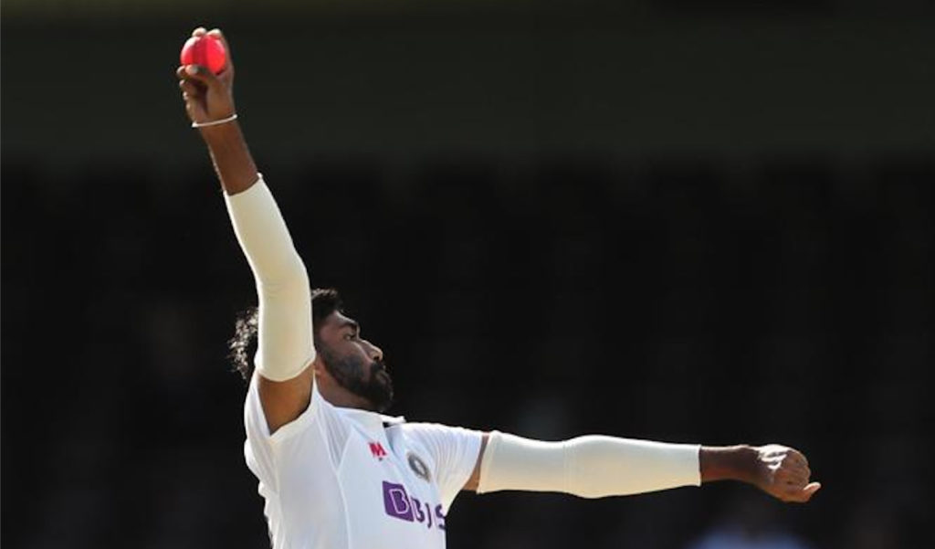 Jasprit Bumrah pink ball