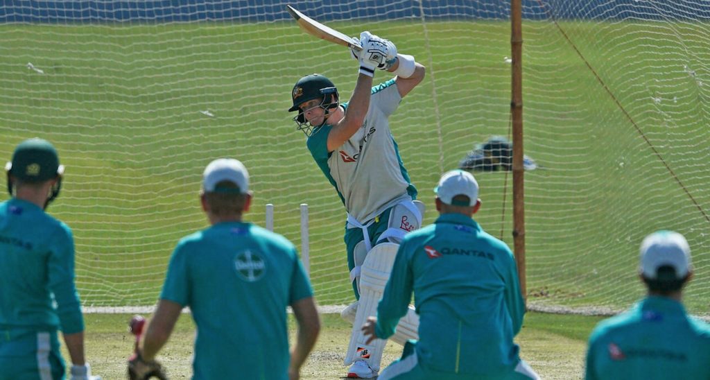 Steve Smith nets Pakistan