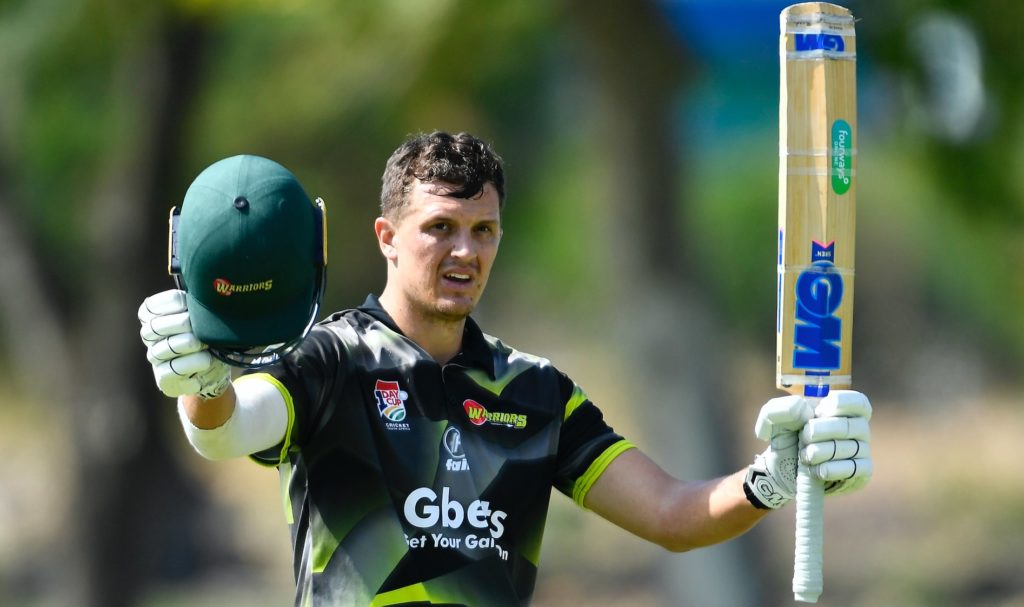 Wihan Lubbe century Warriors Rocks 2022