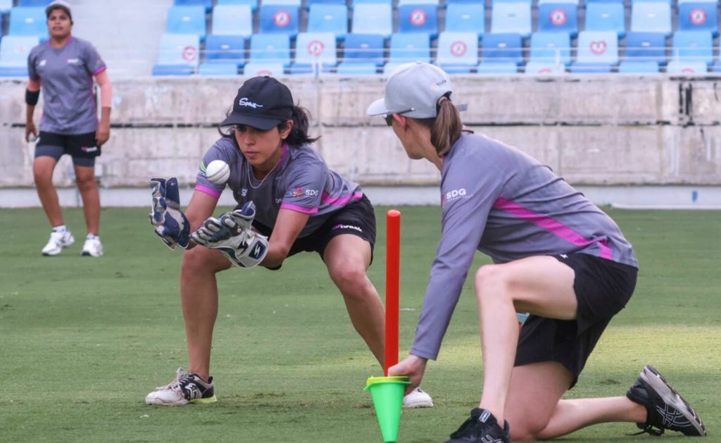 Warriors player Yasmin Daswani
