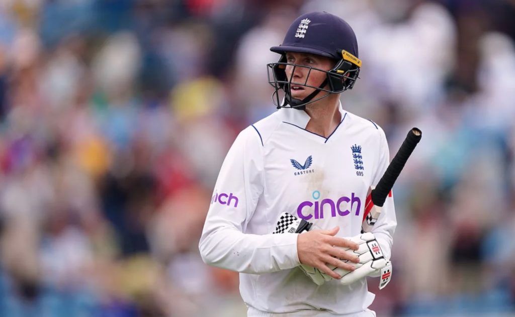 Zak Crawley England dejected 26 June 2022