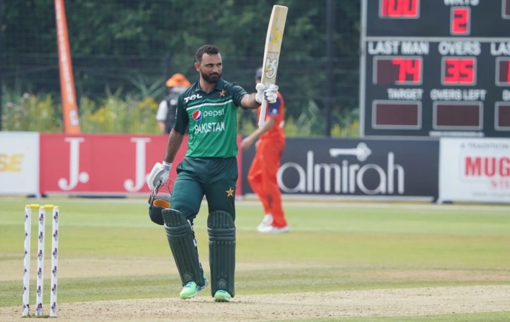 Fakhar Zaman hundred Pakistan Neth 16 Aug 2022