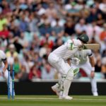 Dean Elgar bowled Ollie Robinson
