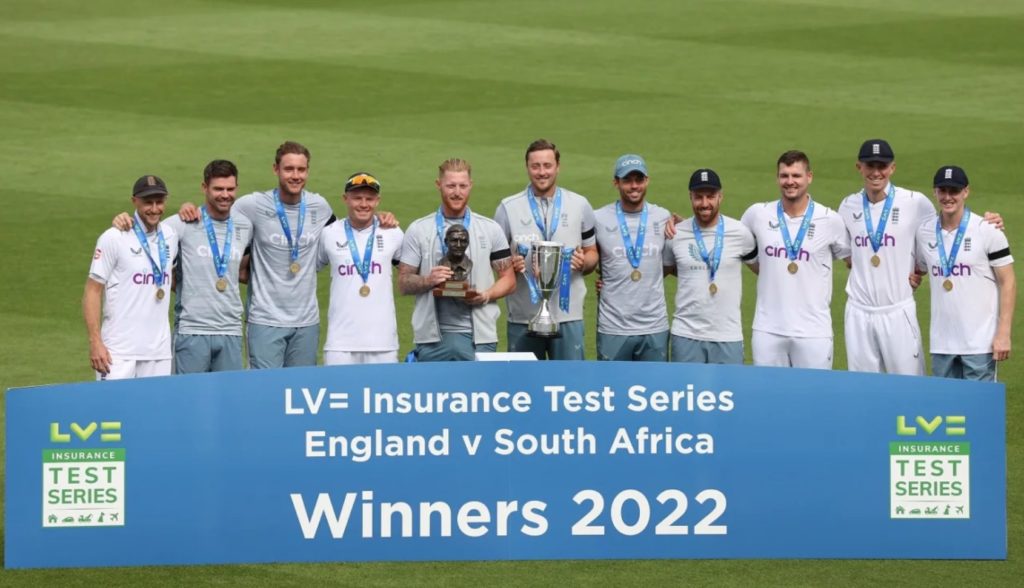 England series winners SA 2022