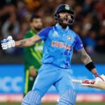 Virat Kohli India celebrates Pak 23 Oct 2022
