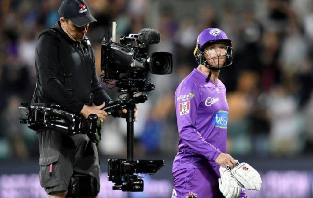 Big Bash League 2022 TV camera