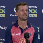 Dane Vilas SA20 presser 15 Jan 2023