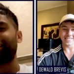 Dewald Brevis Suryakumar Yadav chat