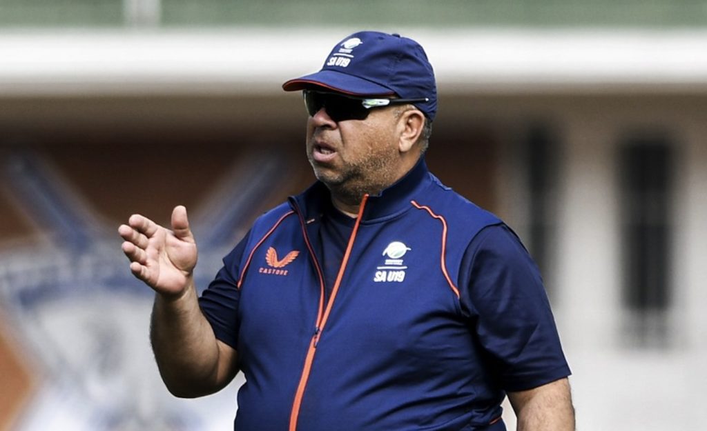 Shukri Conrad SA U19 coach