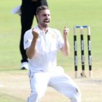 Anrich Nortje wicket Proteas 1 Mar 2023