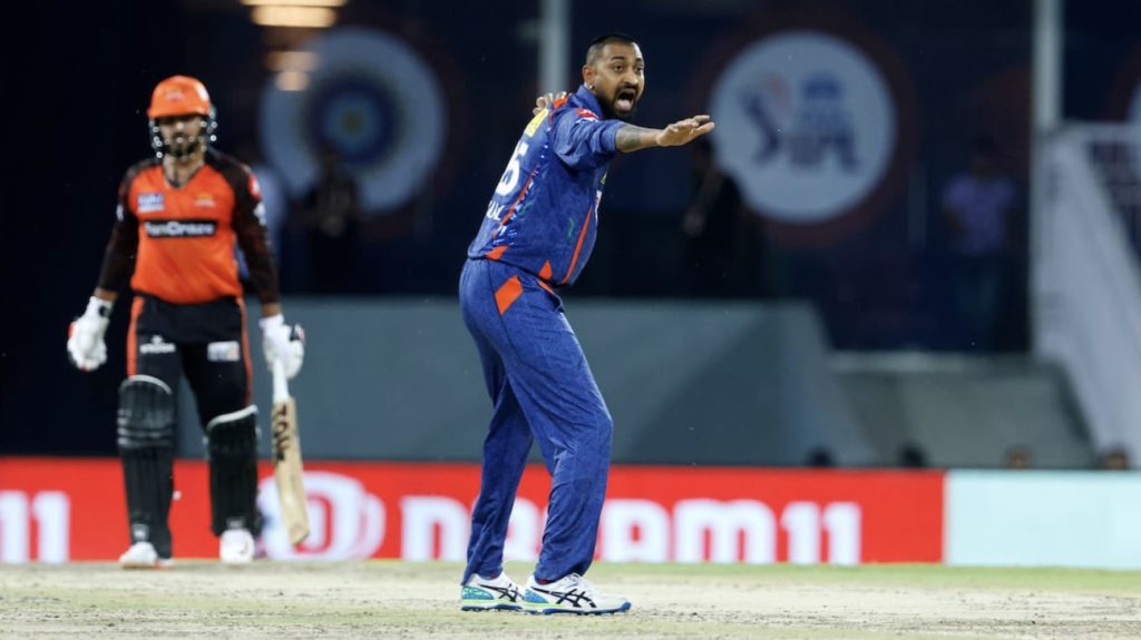 Krunal Pandya Lucknow IPL 7 Apr 2023