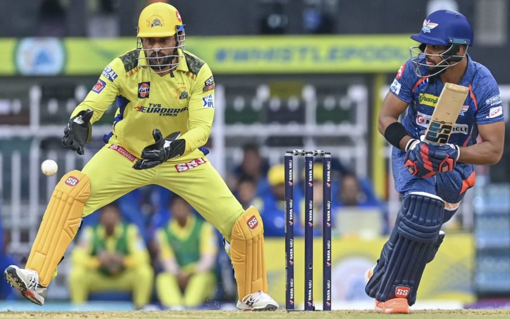 MS Dhoni Nicholas Pooran IPL 3 May 2023