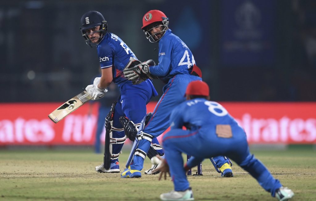 Sam Curran Rahmat Shah 16 Oct 2023 Gareth Copley Getty Images