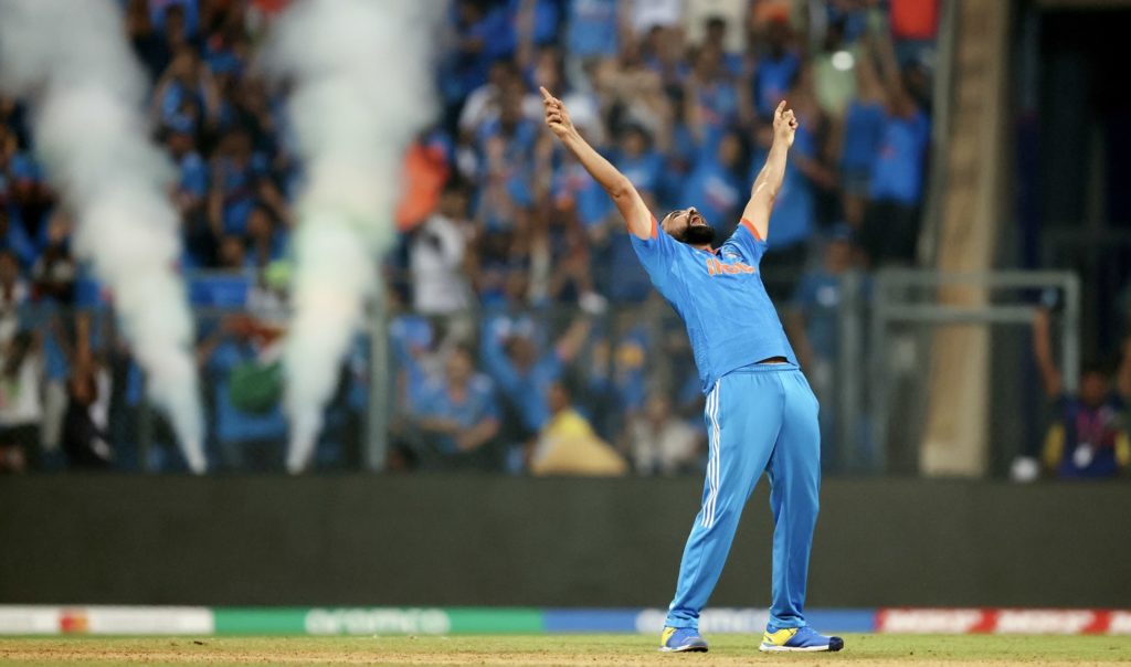 Mohammed Shami 15 Nov 2023 Robert Cianflone Getty Images