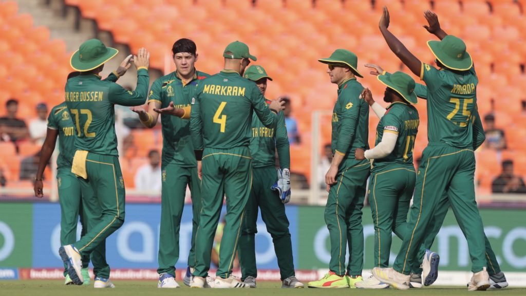 Proteas wicket 10 Nov 2023 Pankaj Nangia Gallo Images