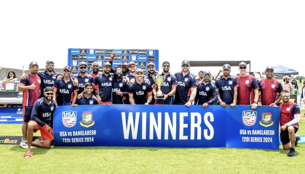 USA win Bangladesh series 2024