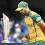 Aiden Markram trophy 29 June 2024 Gareth Copley Getty Images