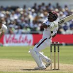 Kavem Hodge Mark Wood 19 July 2024 David Rogers Getty Images