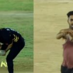 Watch Crazy wicket celebration