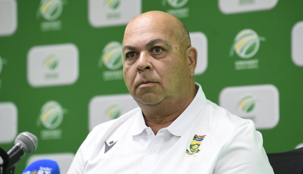 Shukri Conrad presser 15 May 2025 Lefty Shivambu Gallo Images