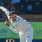 Keshav Maharaj 200th Test wicket @ProteasMenCSA X