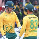 Rassie van der Dussen Rubin Hermann 20 Ju;y 2025 Zimbabwe Cricket