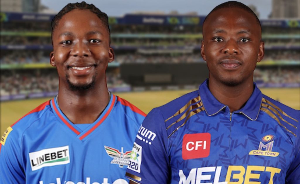 LIVE- Durban's Super Giants vs MI Cape Town
