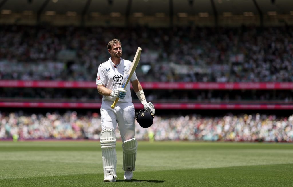 Joe Root walks off 5 Jan 2025 Cameron Spencer Getty Images