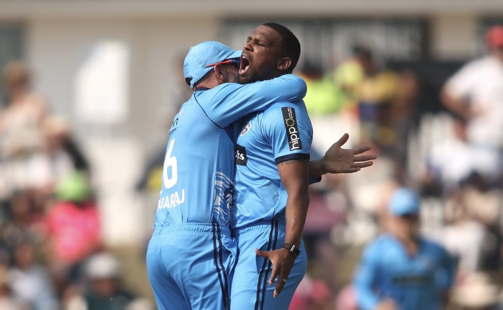Lizaad Williams Keshav Maharaj 10 January 2026 Shaun Roy Sportzpics