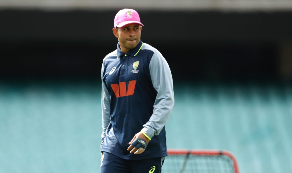 Usman Khawaja training 2 Jan 2025 Darrian Traynor Getty Images