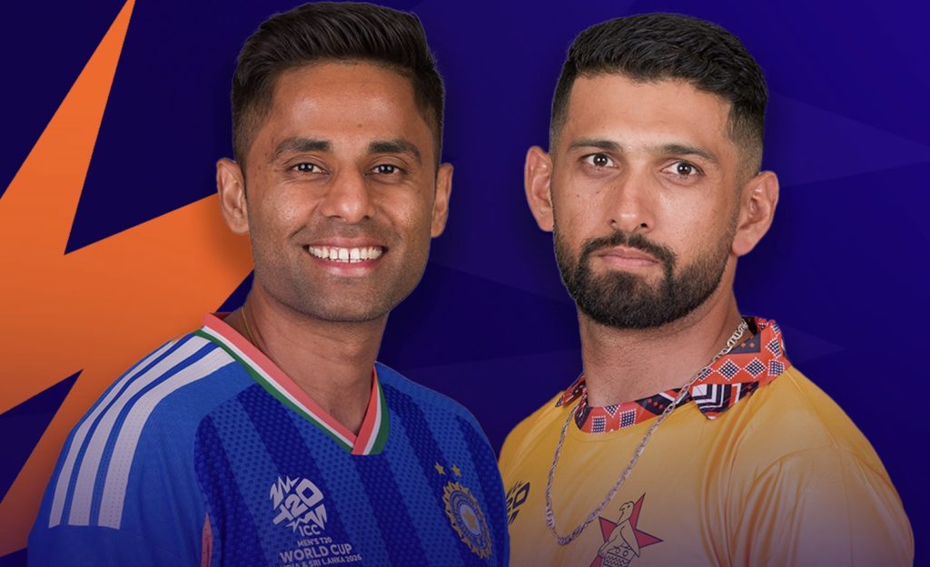 LIVE India vs Zimbabwe T20 World Cup