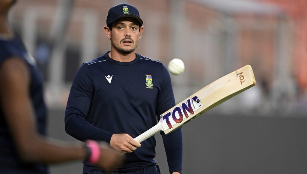 Quinton de Kock 13 Feb 2026 Prakash Singh Getty Images