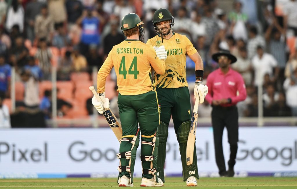 Ryan Rickelton Aiden Markram 26 February 2026 Prakash Singh Getty Images