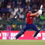 COLOMBO, SRI LANKA - FEBRUARY 27: Will Jacks of England plays a shot as Tim Seifert of New Zealand keeps during the ICC Men's T20 World Cup India & Sri Lanka 2026 Super 8 match between England and New Zealand at R. Premadasa Stadium on February 27, 2026 in Colombo, Sri Lanka. (Photo by Robert Cianflone/Getty Images)