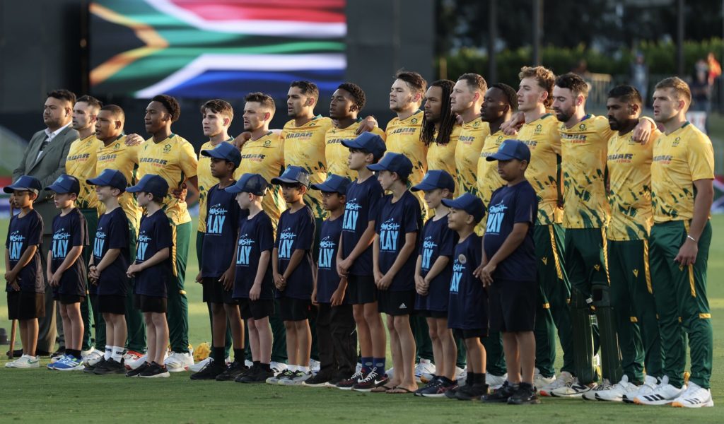 Proteas anthem 15 March 2026 Fiona Goodall Getty Images