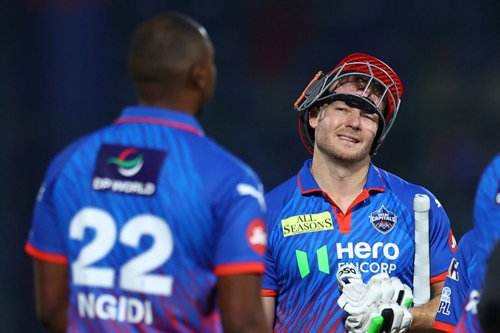 Miller, Ngidi carry Capitals hopes in Bengaluru